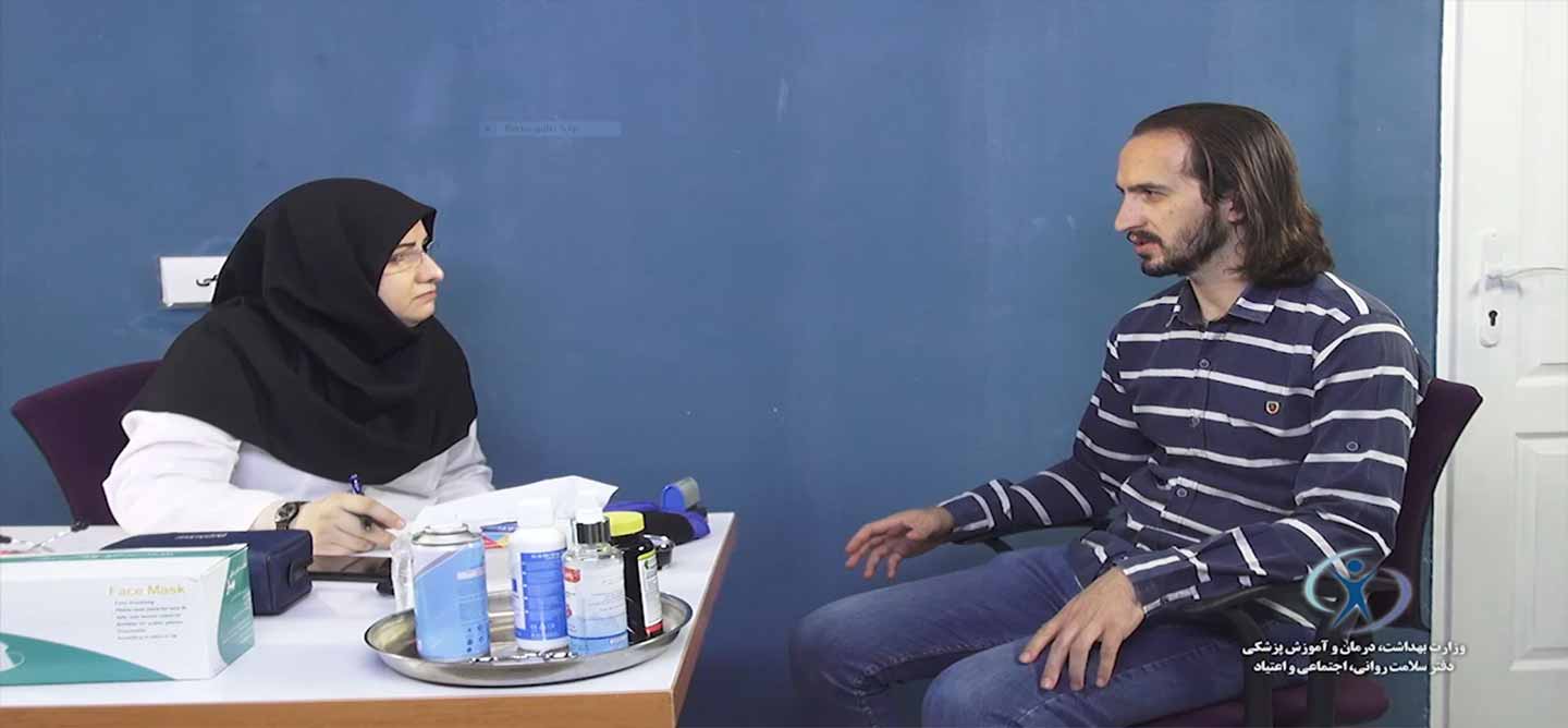 پزشک و بیمار با افکار خودکشی با خطر بالا