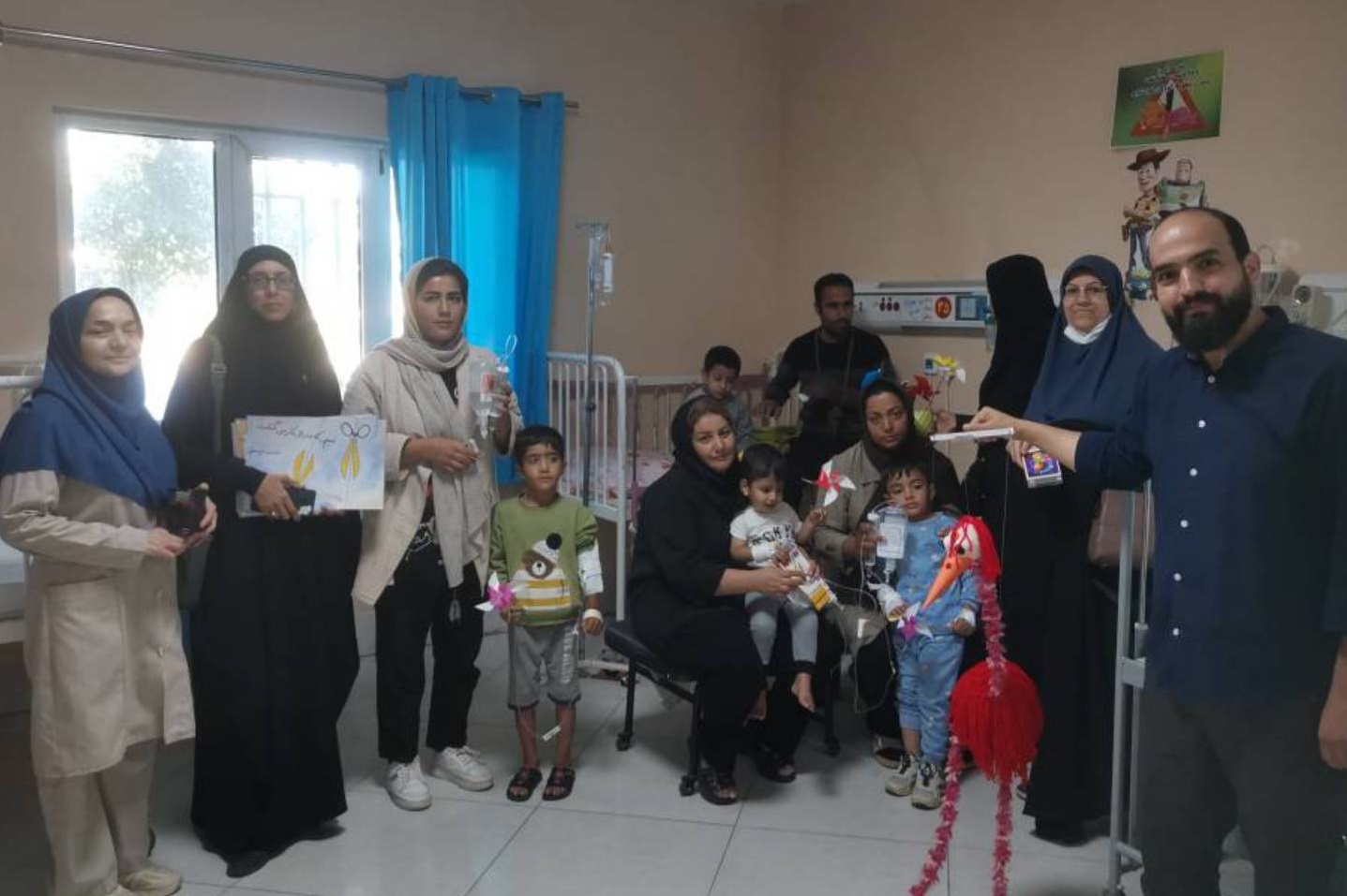 التیام درد در بستر لبخند